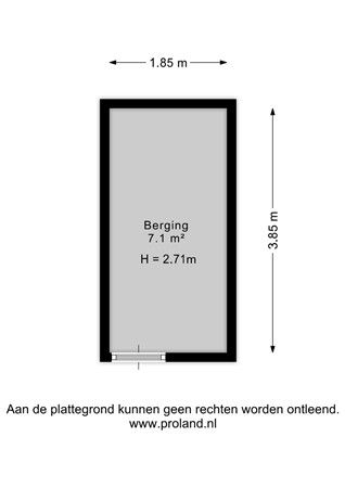 Floorplan - Julianaplein 64, 1404 DN Bussum